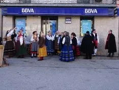 Una imagen de la jornada matancera en San Leonardo de Yagüe. /SN