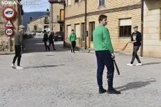 Ronda por Carnaval en Duruelo.