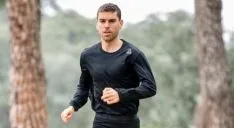 Jaime González Mancha durante otra prueba deportiva.