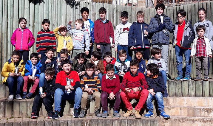 Los participantes, tras el torneo. /CDACAN