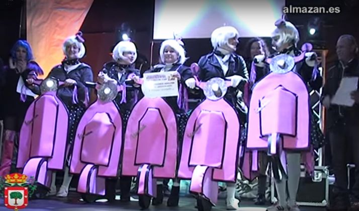 Un reciente carnaval en Almazán. /almazan.es