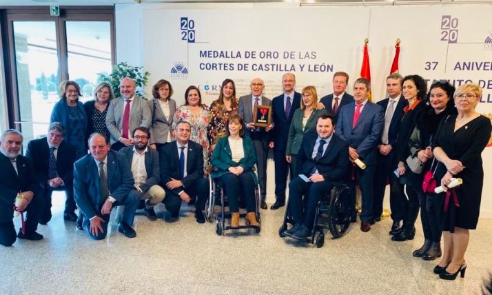 CERMI CyL agradece la Medalla de Oro del Parlamento autonómico