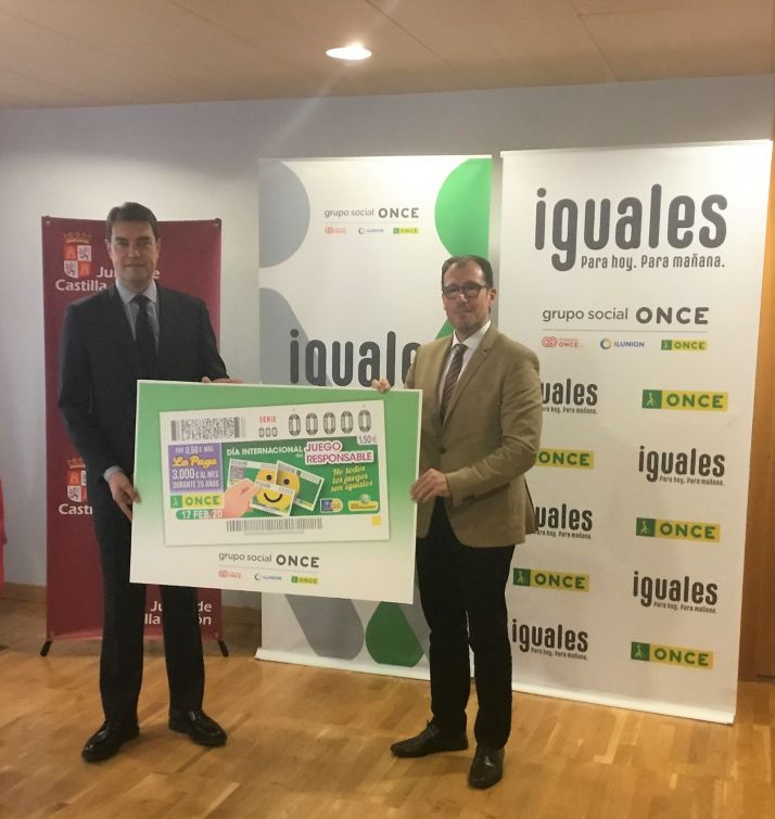 La Junta y ONCE juntos en el Día Internacional del Juego Responsable 