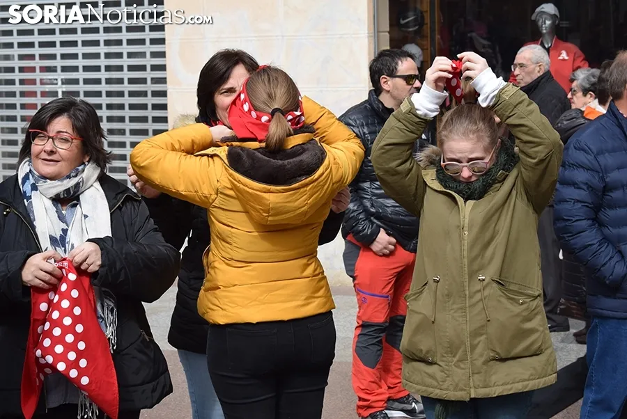 Inauguración de la plaza de Las Mujeres en Soria.