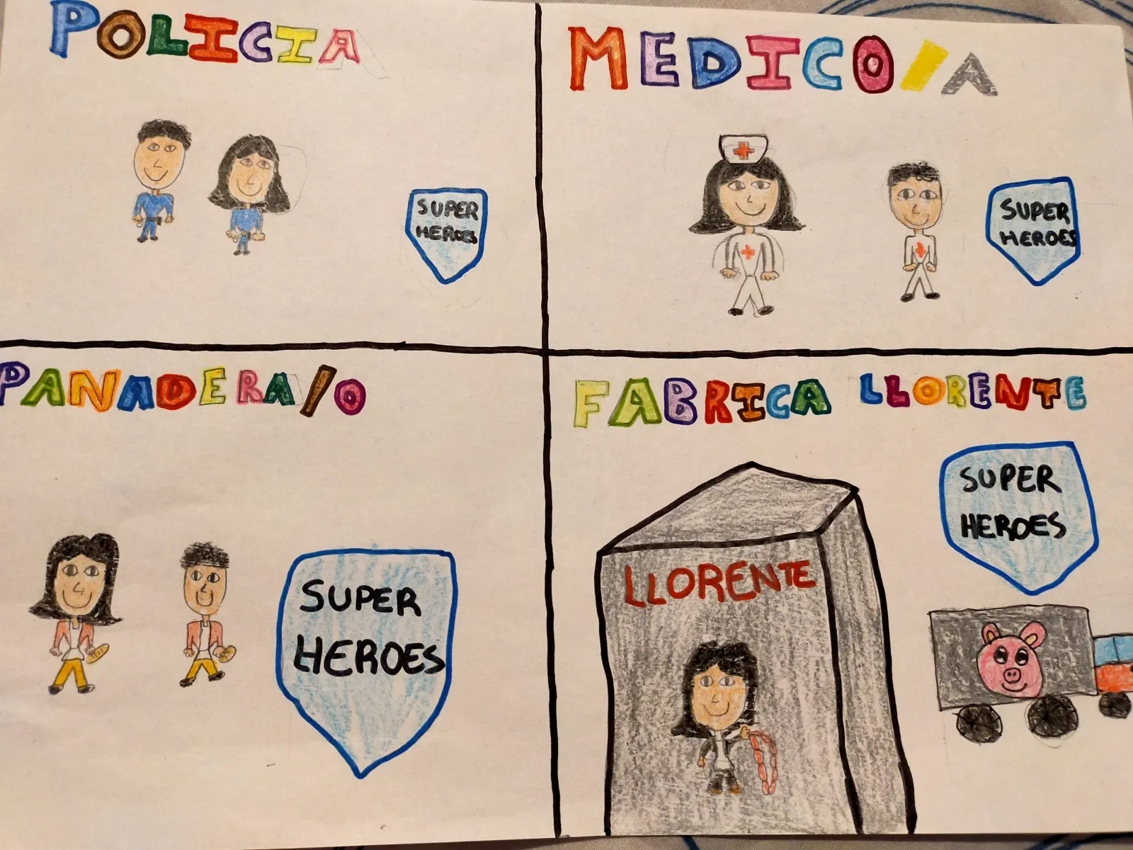 Foto 2 - &iexcl;Dibuja un h&eacute;roe!