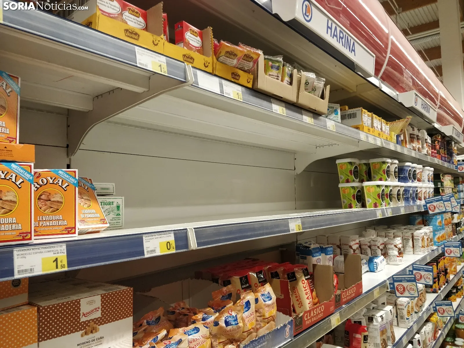 Supermercados sorianos hoy. 