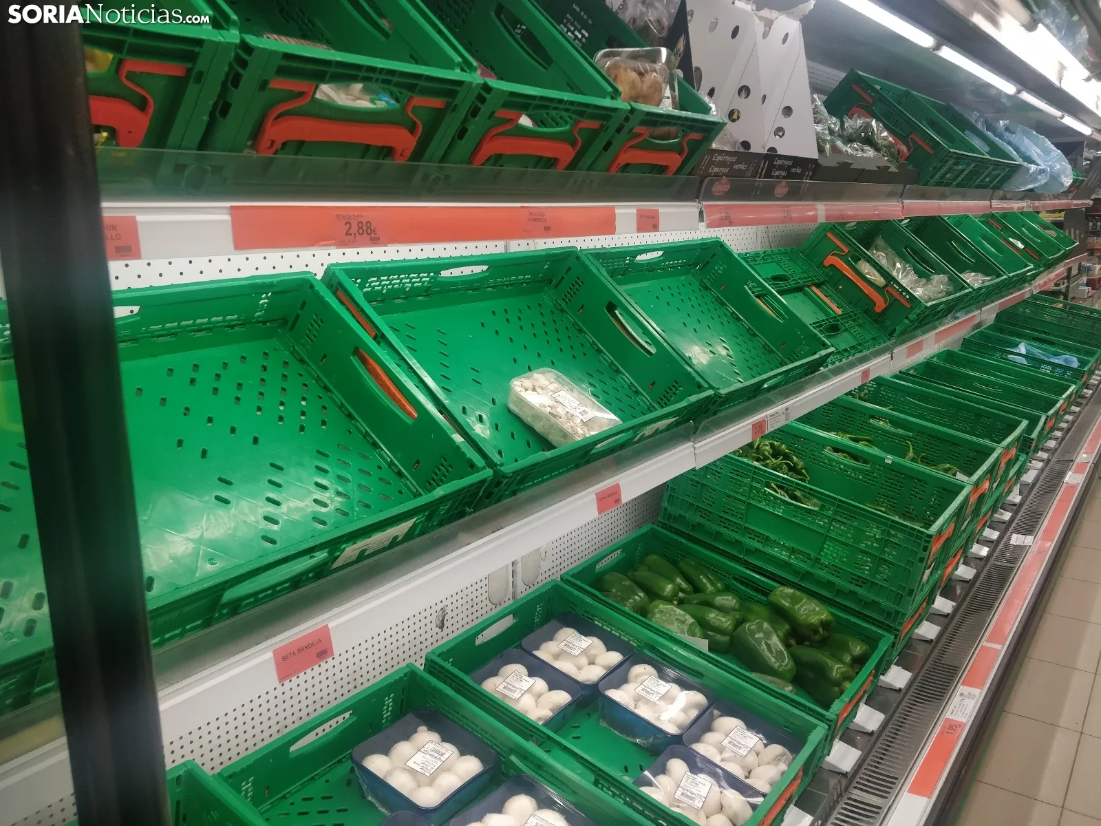 Supermercados sorianos hoy. 