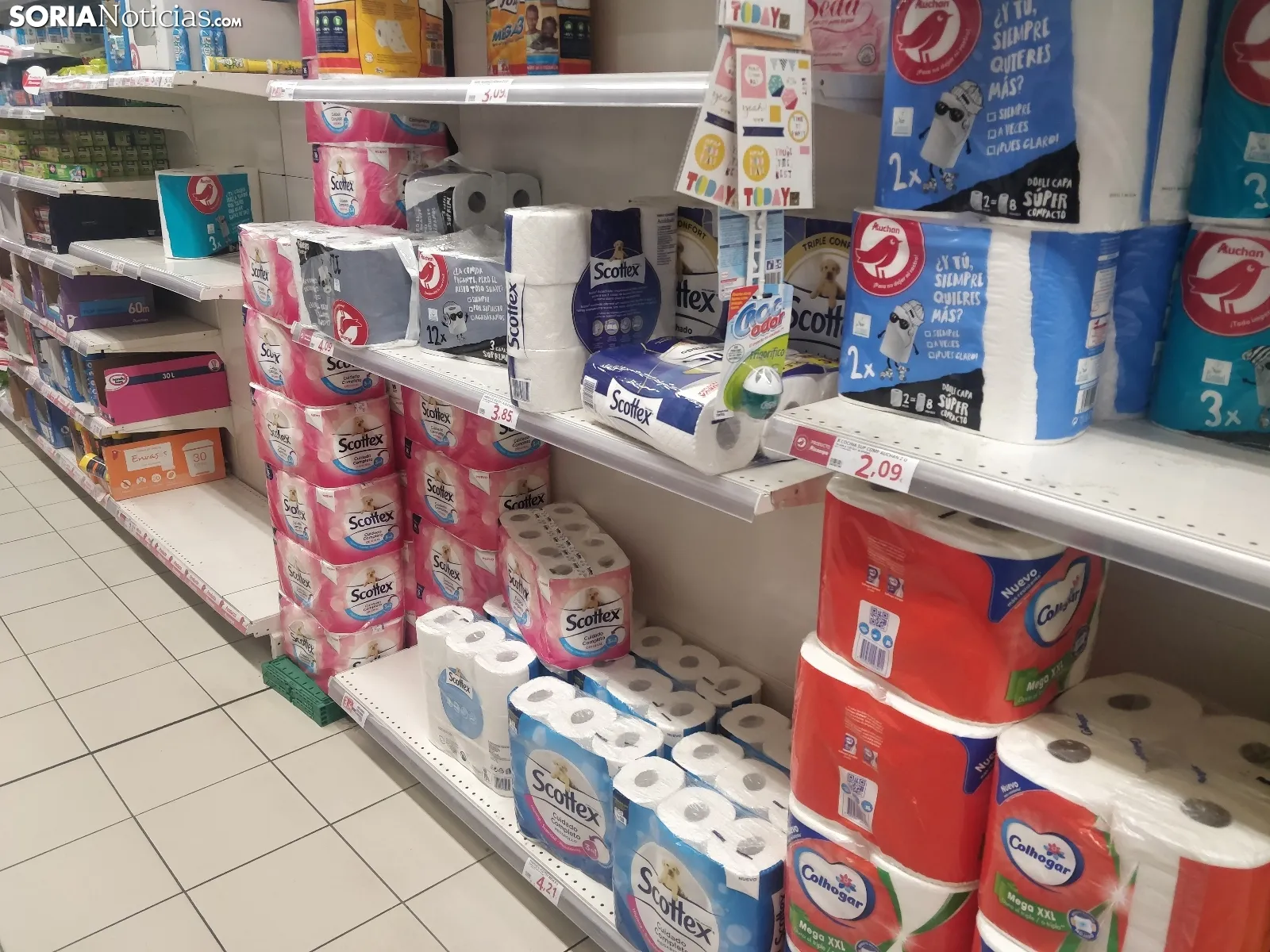 Supermercados sorianos hoy. 