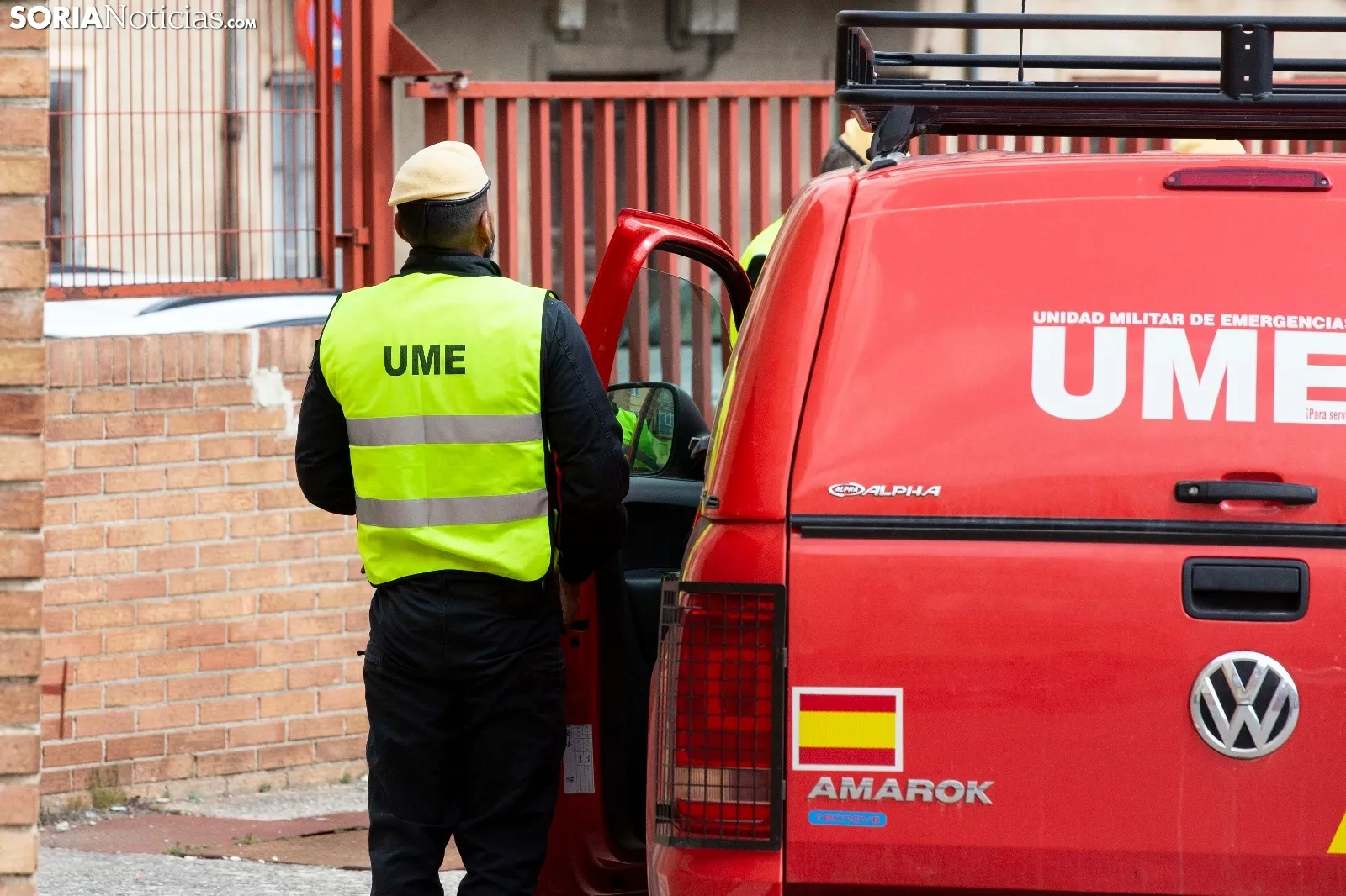 La Ume realiza tareas de desinfección en Soria.