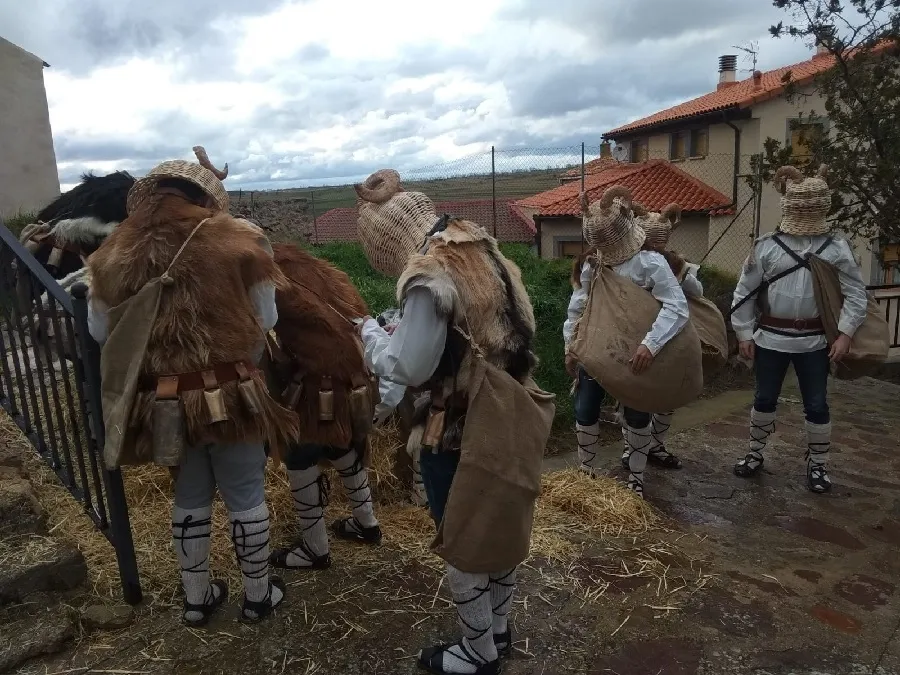 Foto 8 - Zarrones y Quintos protagonistas en el Carnaval de Borobia