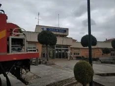 Una imagen de las actuaciones llevadas a cabo este lunes por la UME. /Subdelegación