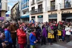 Inauguración de la plaza de Las Mujeres en Soria.