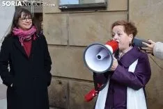 Inauguración de la plaza de Las Mujeres en Soria.
