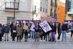 Manifestación 8M 2020 en Soria.