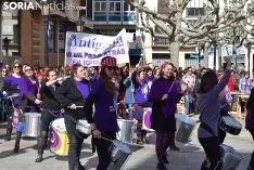 Manifestación 8M 2020 en Soria.