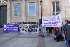 Manifestación 8M 2020 en Soria.