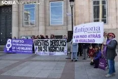 Manifestación 8M 2020 en Soria.