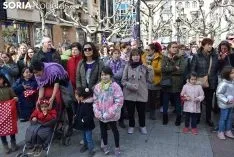 Manifestación 8M 2020 en Soria.