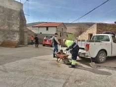 Una imagen de las labores. 