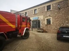 Una imagen de las actuaciones llevadas a cabo este lunes por la UME. /Subdelegación