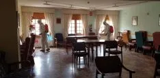 Una imagen de las actuaciones llevadas a cabo este lunes por la UME. /Subdelegación