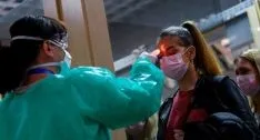 Controles por el coronavirus. Fuente: www.rainews.it