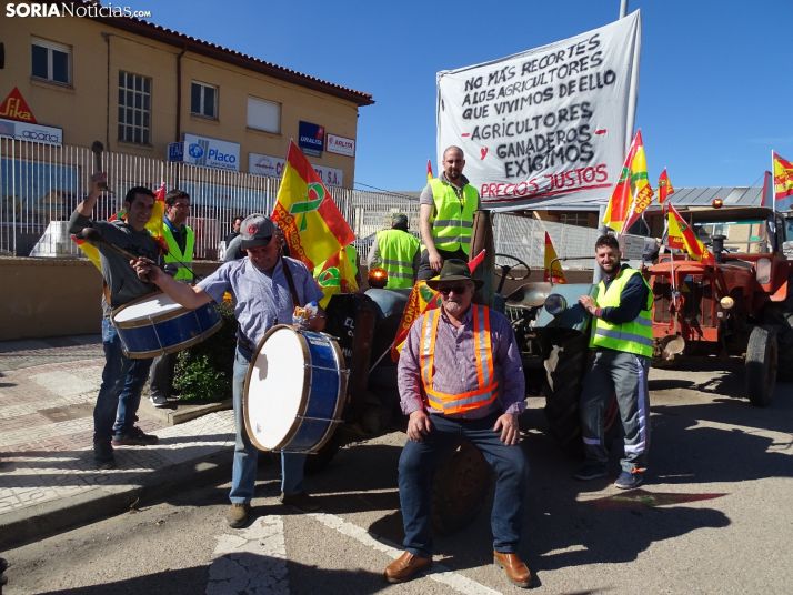 El campo soriano promete seguir haciendo ruido si el Gobierno no actúa