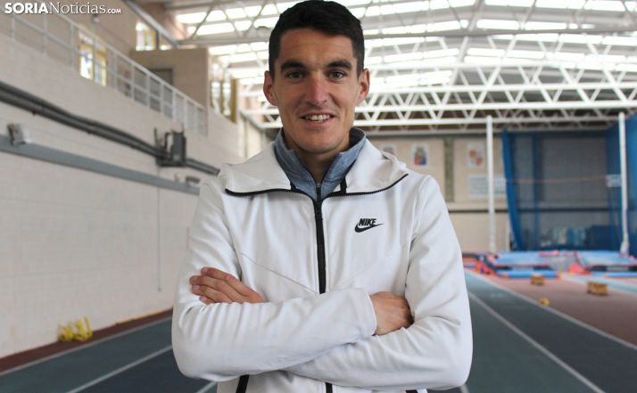El atleta adnamantino Dani Mateo. /SN