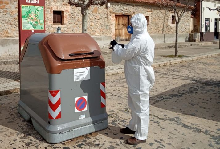 La Diputación colabora con la desinfección y otras labores necesarias contra el COVID-19