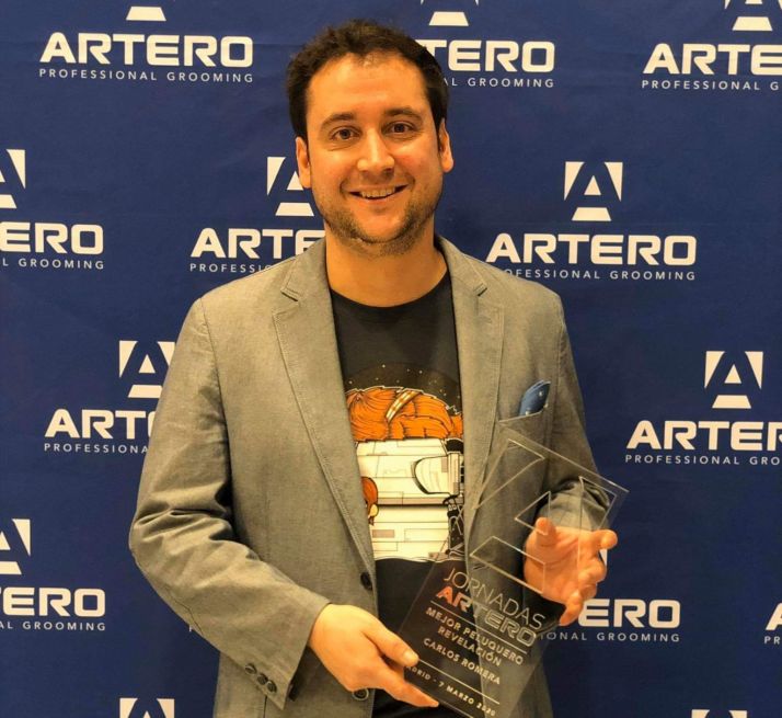 El soriano Carlos Romera, Peluquero Canino Revelación del Año