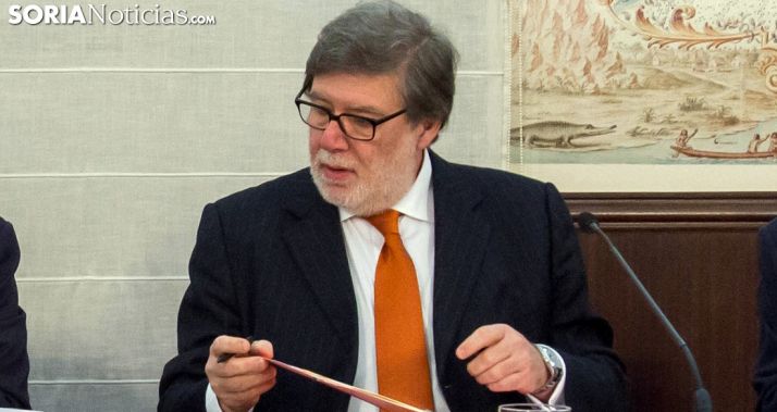 El soriano Santiago Aparicio, presidente de CECALE. /SN