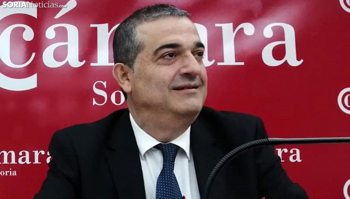 Alberto Santamaría, presidente de la institución cameral. /SN