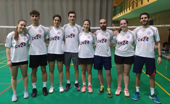 El Club de Bádminton Soria CS24 se juega la fase de ascenso este fin de semana