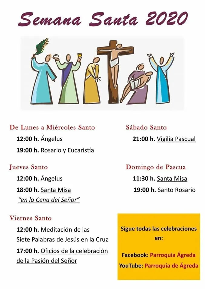 Programa de actos.