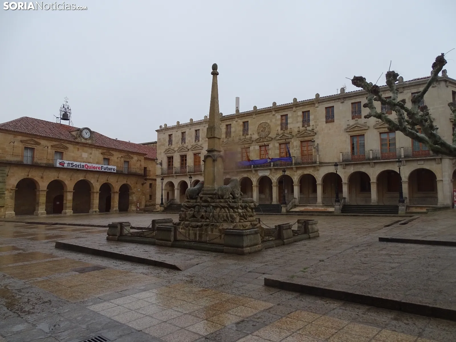 imágenes de Soria el 13 de abril. 