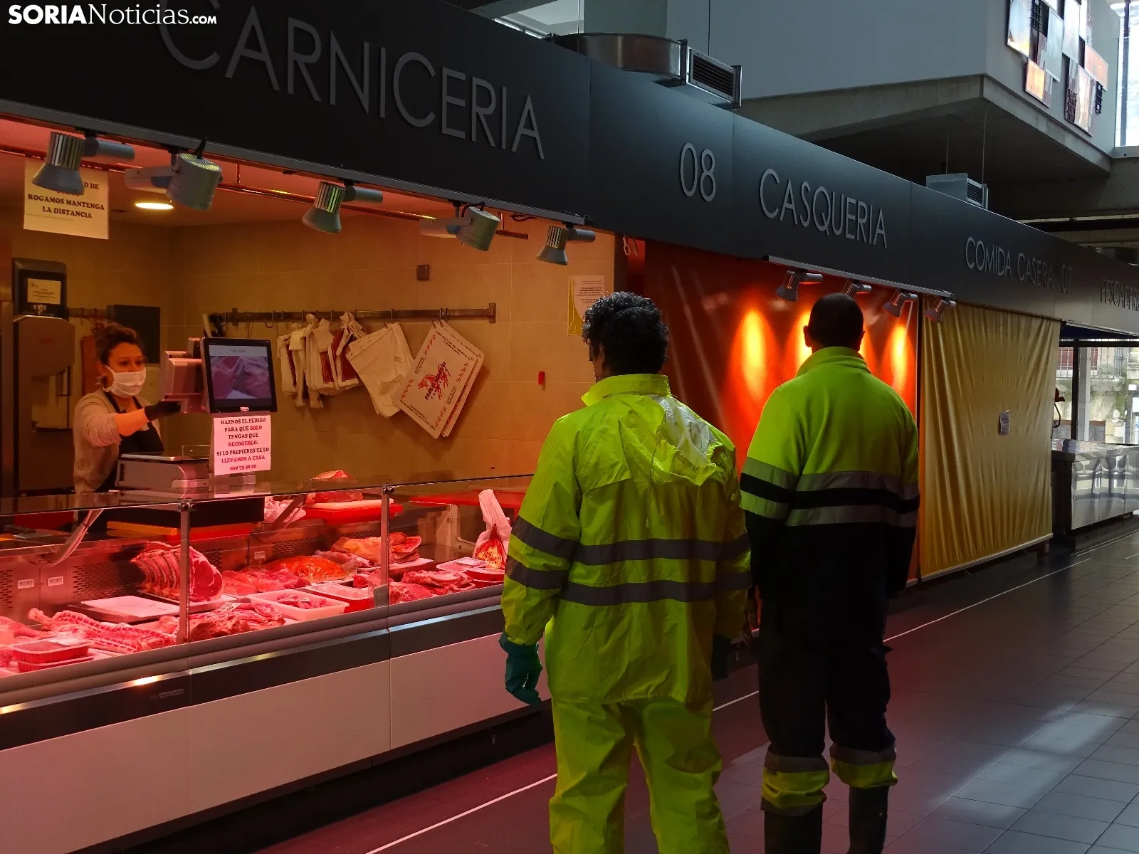 imágenes de Soria el 13 de abril. 