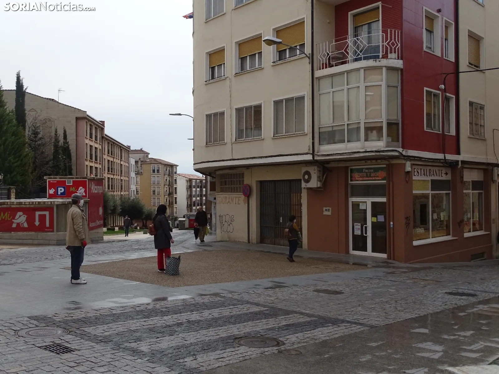 imágenes de Soria el 13 de abril. 