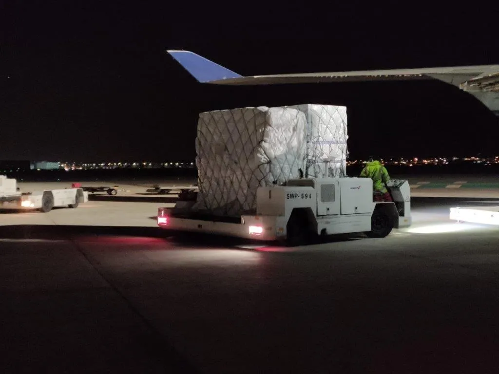 Foto 2 - CyL recibe 4 vuelos con 2.6 millones de art&iacute;culos para EPIs