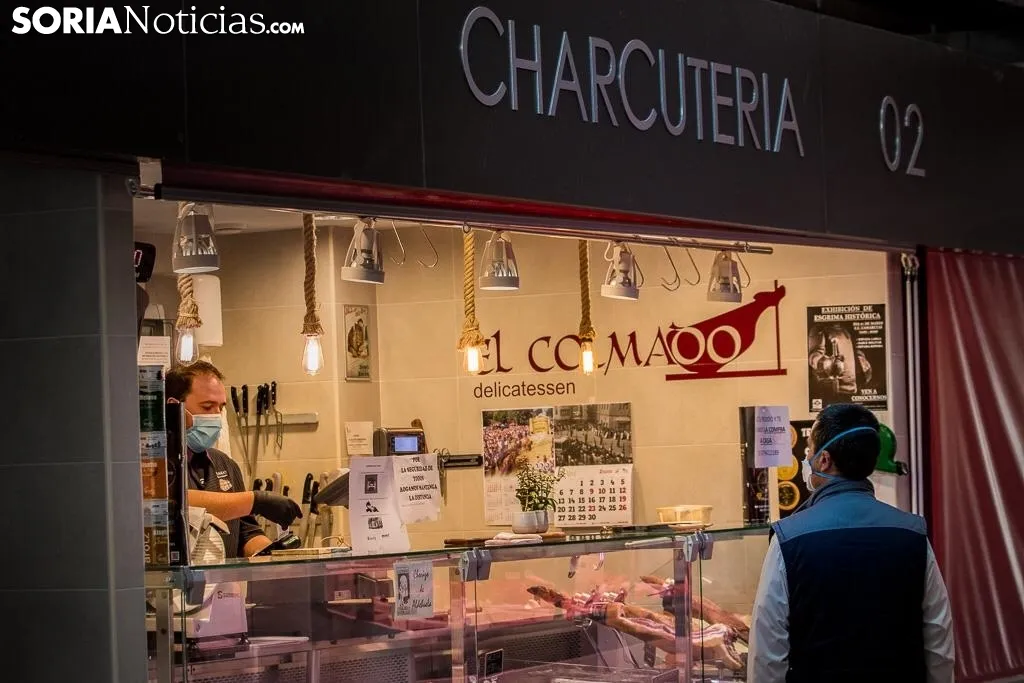 Imágenes tomadas en el centro de Soria el lunes 20 de abril de 2020. Viksar Fotografía