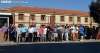 Imagen de archivo de una concentración de funcionarios de la prisión de Soria. /SN