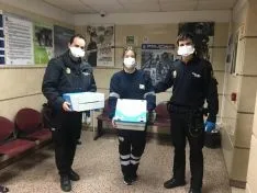 Una imagen de las donaciones efectuadas. 