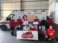 Una imagen de las donaciones efectuadas. 