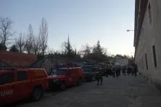 Una imagen de la estancia de la UME en el Seminario. /DOS