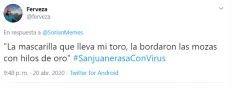 Algunos de los tuits sorianos.