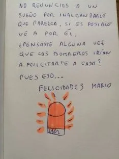 Cumpleaños de Mario Martínez.