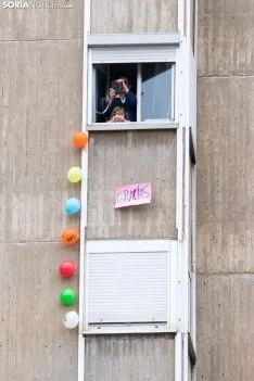 Caravana de agradecimiento con la residencia Antonio Machado.