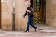 Imágenes tomadas en el centro de Soria el lunes 20 de abril de 2020. Viksar Fotografía