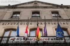 Imágenes tomadas en el centro de Soria el lunes 20 de abril de 2020. Viksar Fotografía