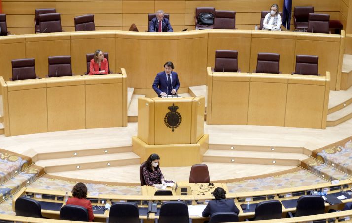 Mañueco reclama en Madrid fondos extraordinarios para hacer frente al aumento del gasto en Sanidad, Servicios Sociales y Empleo