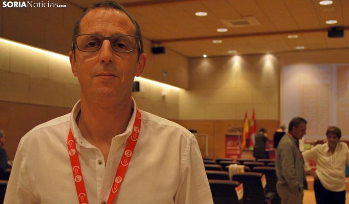 Alberto Lozano, de FESP-UGT Soria. /SN